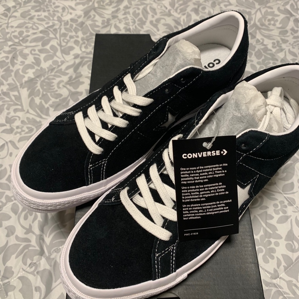 Men's suede converse size 8